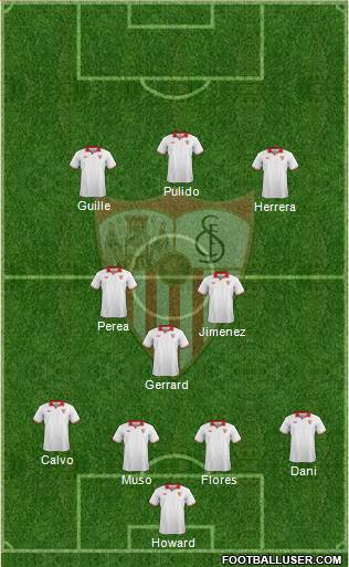 Sevilla F.C., S.A.D. Formation 2013