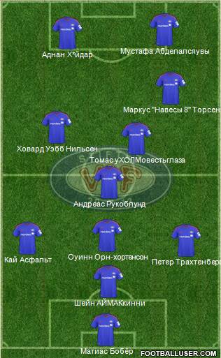 Vålerenga Fotball Formation 2013