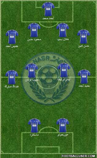 Al-Nassr (UAE) Formation 2013