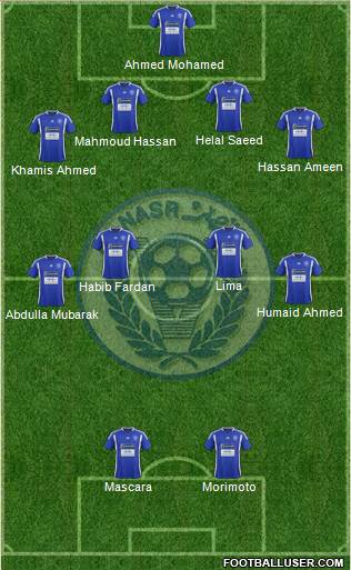 Al-Nassr (UAE) Formation 2013