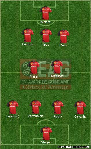 En Avant de Guingamp Formation 2013