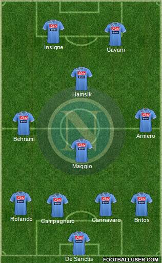 Napoli Formation 2013