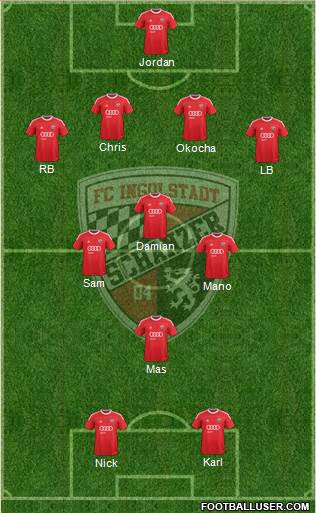 FC Ingolstadt 04 Formation 2013