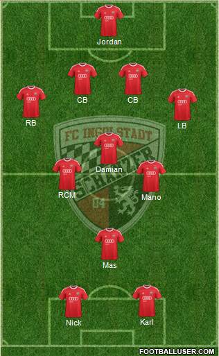 FC Ingolstadt 04 Formation 2013