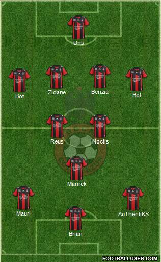 OGC Nice Côte d'Azur Formation 2013