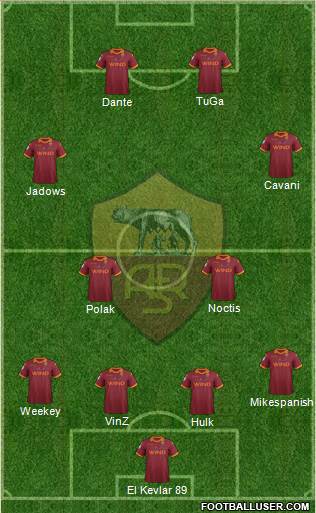 AS Roma Formation 2013