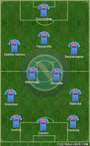 Napoli Formation 2013
