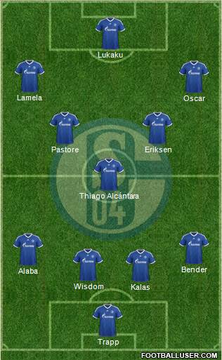FC Schalke 04 Formation 2013