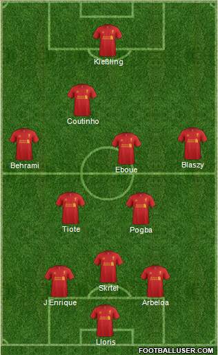 Liverpool Formation 2013