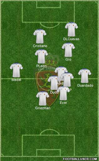 R. Zaragoza S.A.D. Formation 2013