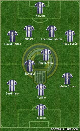 Hércules C.F., S.A.D. Formation 2013