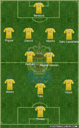 U.D. Las Palmas S.A.D. Formation 2013