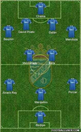 Xerez C.D., S.A.D. Formation 2013