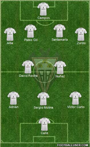 Albacete B., S.A.D. Formation 2013
