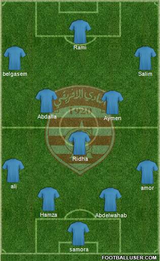 Club Africain Tunis Formation 2013