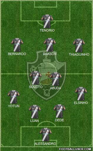 CR Vasco da Gama Formation 2013