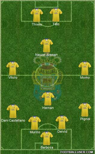 U.D. Las Palmas S.A.D. Formation 2013