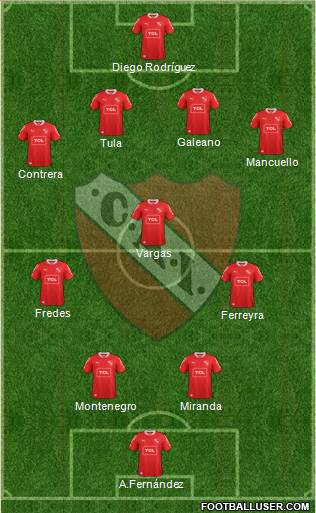 Independiente Formation 2013