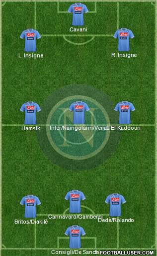 Napoli Formation 2013