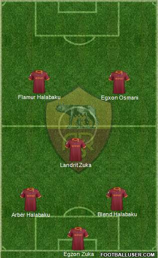 AS Roma Formation 2013