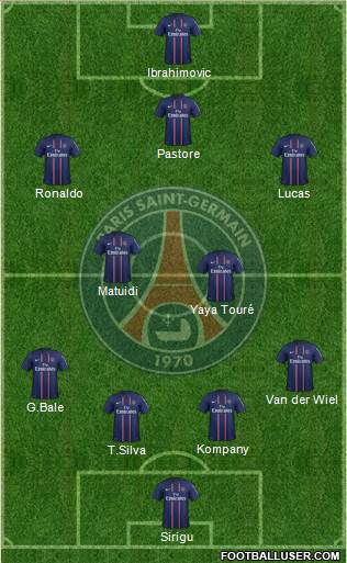 Paris Saint-Germain Formation 2013