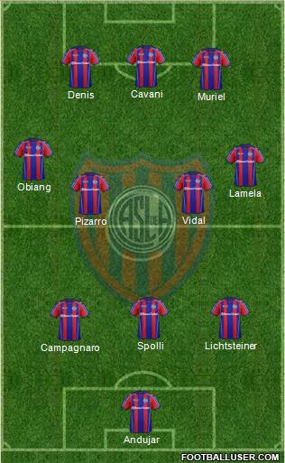 San Lorenzo de Almagro Formation 2013