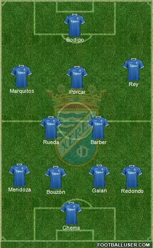 Xerez C.D., S.A.D. Formation 2013