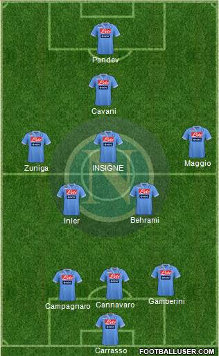 Napoli Formation 2013