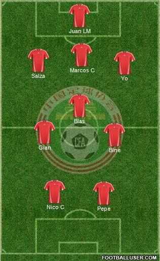 China Formation 2013