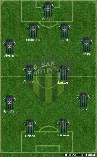 San Martín de San Juan Formation 2013