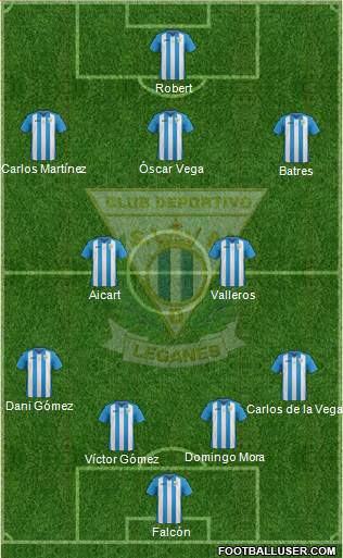 C.D. Leganés S.A.D. Formation 2013