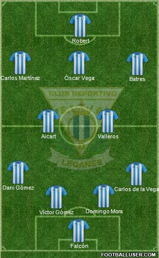 C.D. Leganés S.A.D. football formation