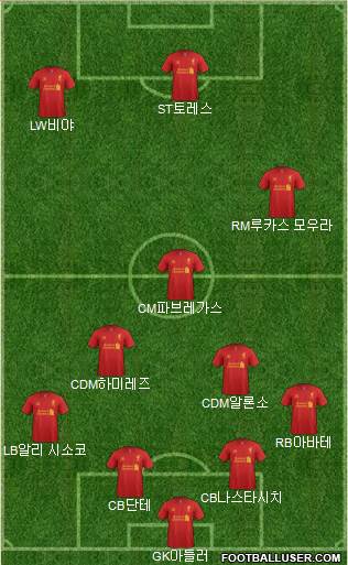 Liverpool Formation 2013