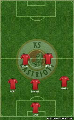 KS Kastrioti Krujë Formation 2013