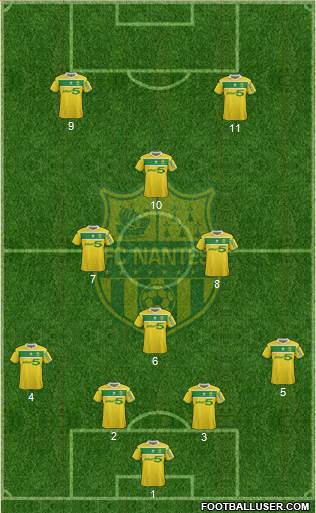 FC Nantes Formation 2013