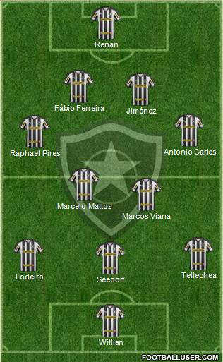 Botafogo FR Formation 2013