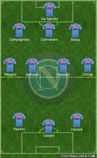 Napoli Formation 2013