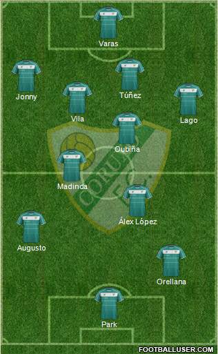 Coruxo F.C. Formation 2013