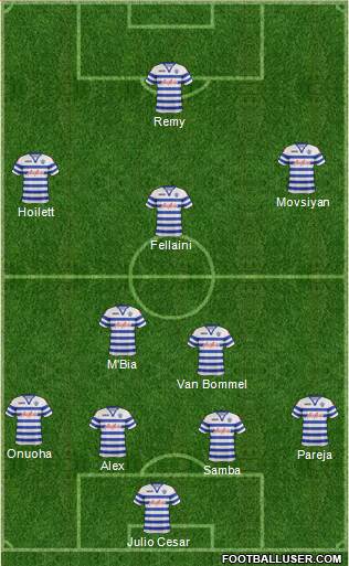 Queens Park Rangers Formation 2013