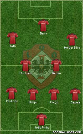 União Desportiva Oliveirense Formation 2013