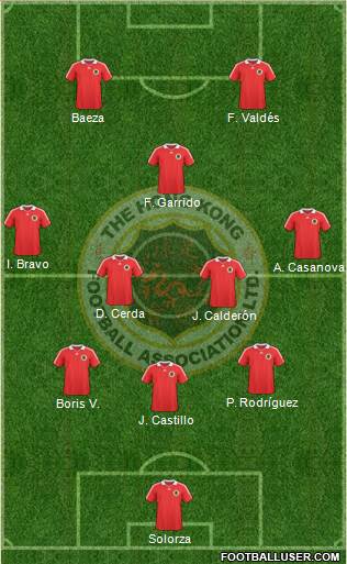 Hong Kong Formation 2013