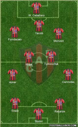 Patronato de Paraná Formation 2013