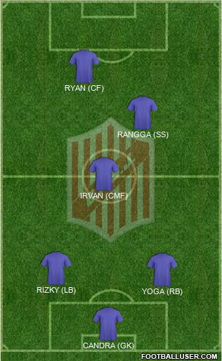 9 de Julio Formation 2013