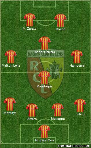 Racing Club de Lens Formation 2013