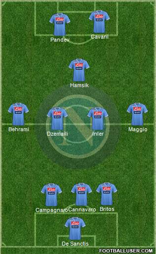 Napoli Formation 2013