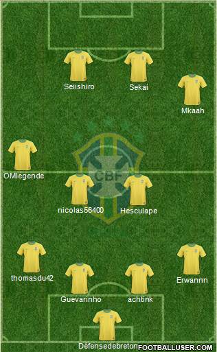 Brazil Formation 2013