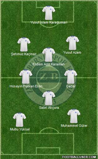 Zeytinburnuspor Formation 2013