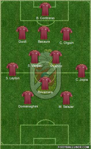 CD La Serena S.A.D.P. Formation 2013