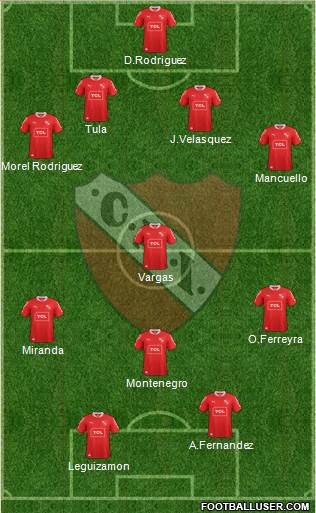 Independiente Formation 2013