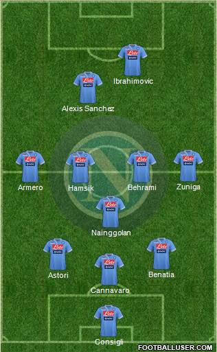 Napoli Formation 2013